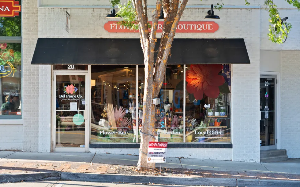 Walkable Central Texas storefront and local community character