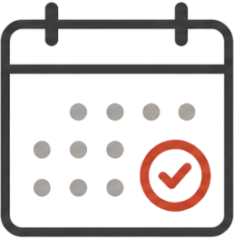 Calendar check icon